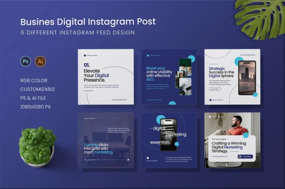 Business Digital Instagram Post - Gambar 4